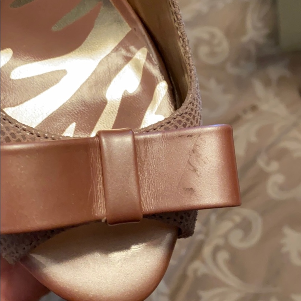 Anne Klein Europa Pink Heels Sz 7M - Picture 5 of 5
